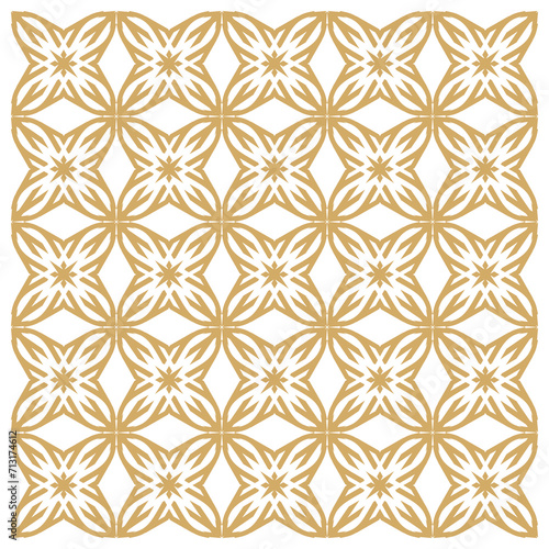 Seamless ornamental elegant geometric patterns. Textile ornament