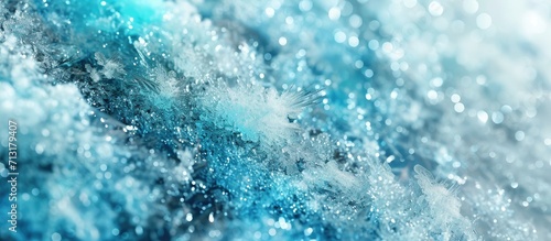 ice background texture. Copy space image. Place for adding text