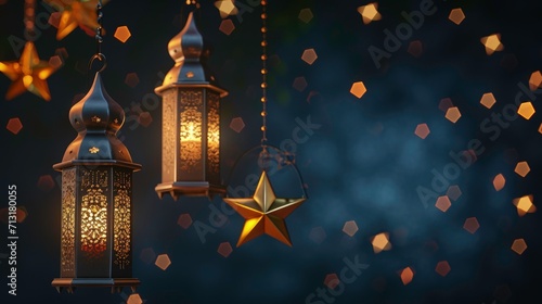 dark ramadan kareem traditional islamic festival religious background, ramadan social media banner or instagram post background,