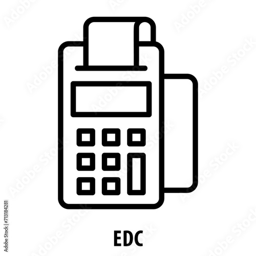 EDC, icon, EDC, Everyday Carry, Daily Essentials, Essential Items, Necessary Gear, Daily Tools, Regular Gear, Routine Equipment, Daily Necessities, Everyday Items