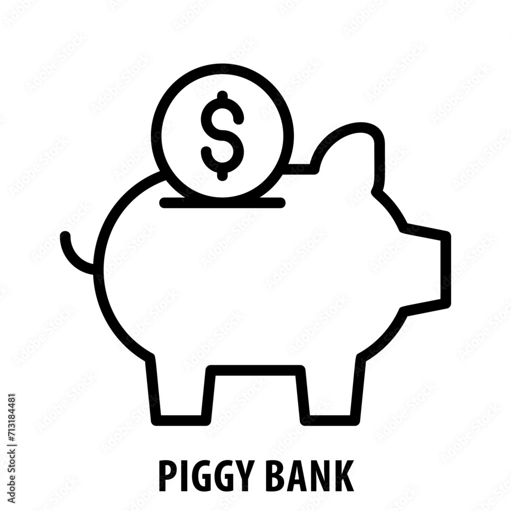 Piggy Bank, icon, Piggy Bank, Savings, Coin Bank, Money Box, Coin Jar, Penny Bank, Savings Pot, Money Saver, Coin Container, Piggybox Piggy Bank, icon, Piggy Bank, Savings, Coin Bank, Money Box, Coin Jar, Penny Bank, Savings Pot, Money Saver, Coin Container, Piggybox