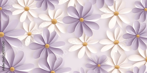 2D graphical abstract small flower 2D graphical background