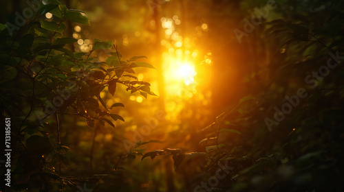 Enchanted Forest Sunrise