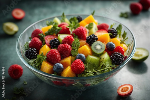 fruits salad in a bowl