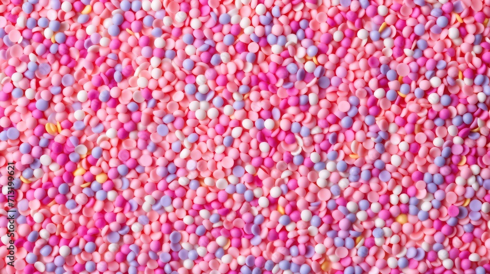 Sugar colorful springles as a background