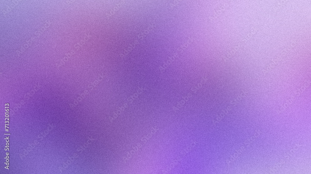 Gradient purple color flow abstract grainy background 
