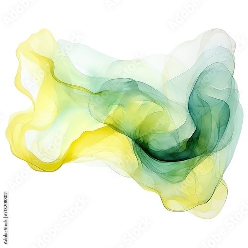 Neon Green Marble Art,  Blend of neon green and yellow swirl, Abstract art,  Wallpaper Background, AI generated