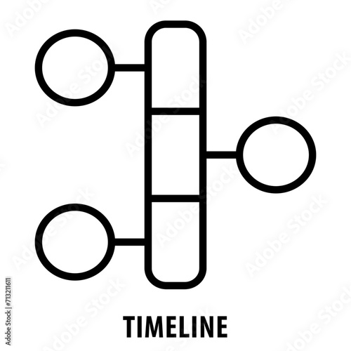 Timeline, icon, Timeline, Schedule, Chronology, Time Line, Calendar, Sequential Order, Time Path, Event Line, Historical Timeline, Timeline Icon