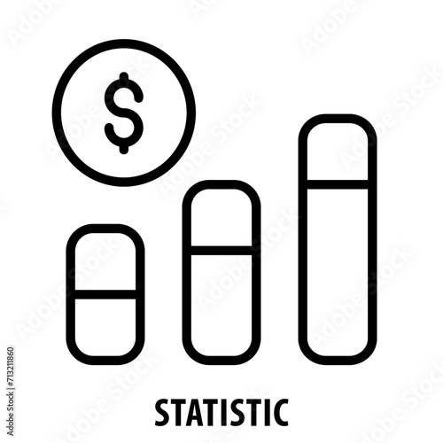 Statistic, icon, Statistic, Data, Numbers, Metrics, Figures, Statistical Information, Data Analysis, Numerical Data, Stat, Statistic Icon