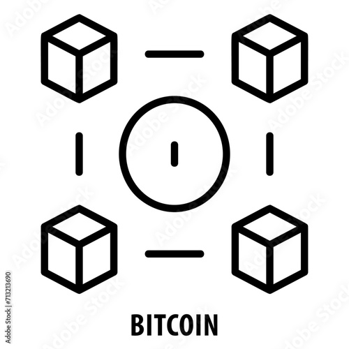 Bitcoin, icon, Bitcoin, Cryptocurrency, Digital Currency, Crypto Coin, Virtual Money, Blockchain Coin, Cryptographic Currency, Digital Coin, BTC, Crypto