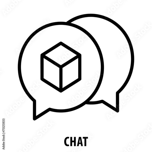 Chat, icon, Chat, Conversation, Talk, Messaging, Communication, Online Chat, Chatting, Dialogue, Text Chat, Chat Icon