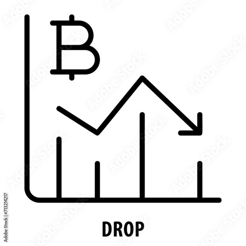 Drop, icon, Drop, Fall, Drip, Descend, Release, Liquid Drop, Water Droplet, Drop Icon, Dropping