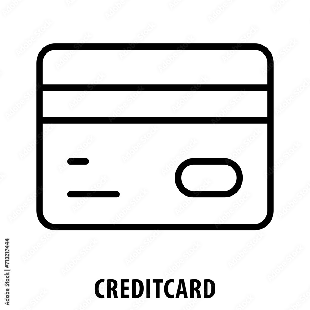 Obraz premium Creditcard, icon, Credit Card, Debit Card, Payment Card, Credit Card Icon, Plastic Card, Banking Card, Card Payment, Financial Card
