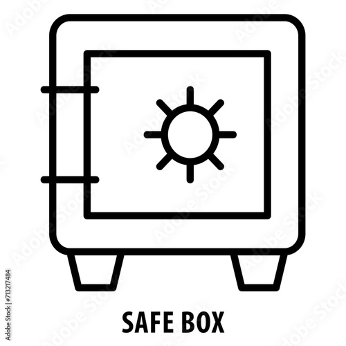 Safe box, icon, Safe Box, Safe, Security Box, Safe Box Icon, Vault, Strongbox, Safe Storage, Money Safe