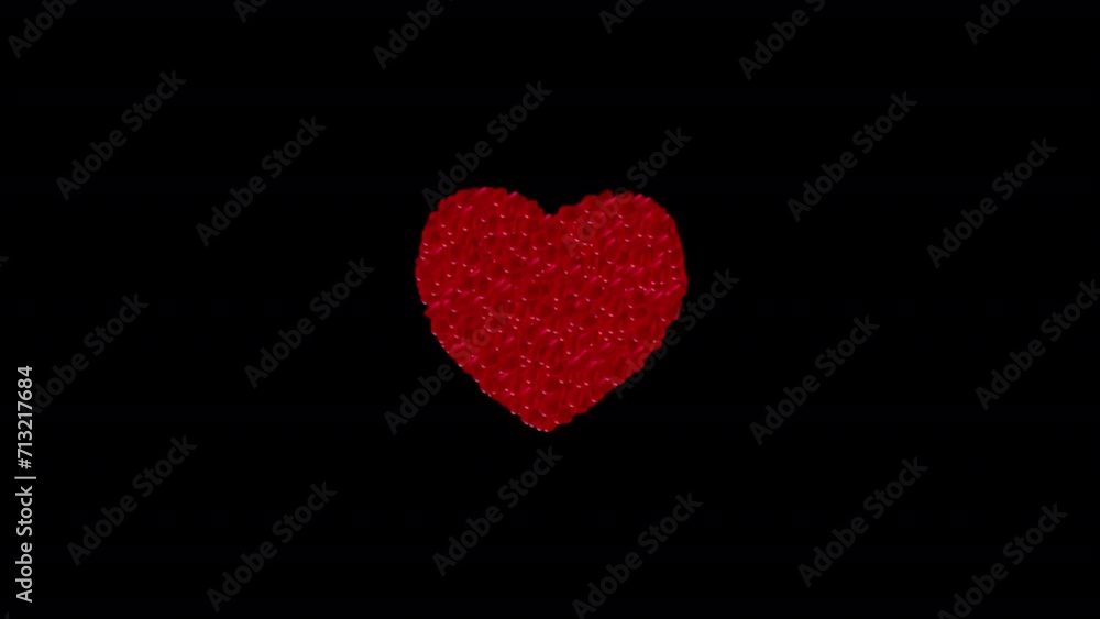 Create a Romantic Atmosphere: Heart Shape Animation for Anniversaries