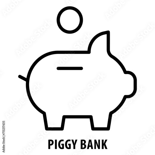 Piggy Bank, icon, Piggy Bank, Savings, Money Saving, Piggy Bank Icon, Financial Planning, Wealth Accumulation, Saving Money