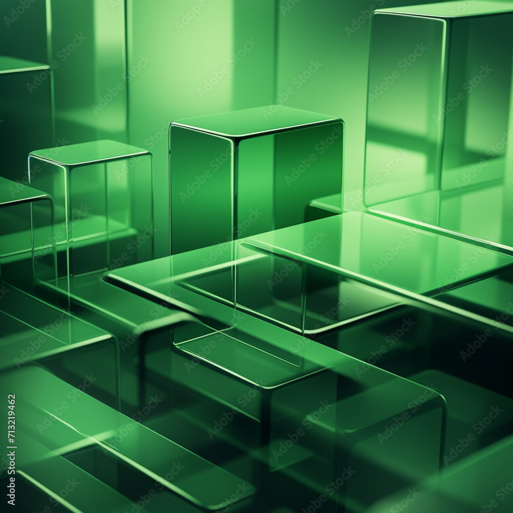 Obraz premium abstract 3d background create with Generative Ai
