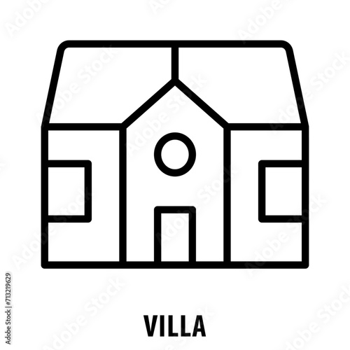 Villa, icon, Villa, Luxury Residence, Villa Icon, Mansion, Estate, House, Villa Symbol