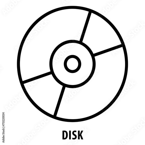 Disk  icon  Disk  Computer Disk  Disk Icon  Storage  Data Storage  Digital Storage  Disk Symbol
