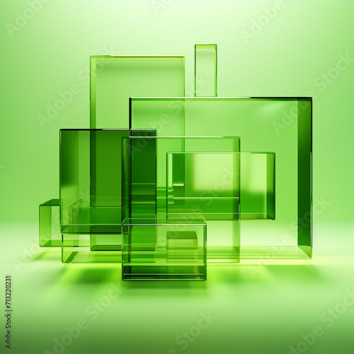 abstract 3d background create with Generative Ai