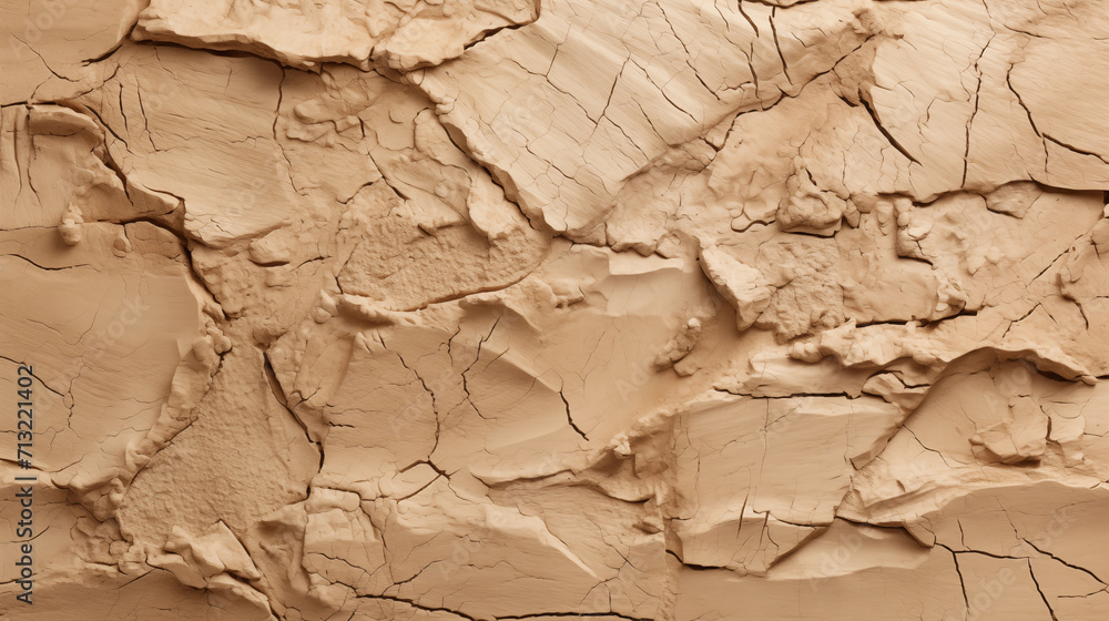 Fototapeta premium Wallpaper with sandy stone surface.
