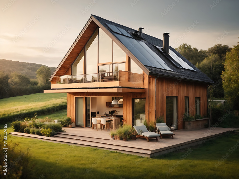 Efficiency energy rating concept. Sustainable development and an eco ...