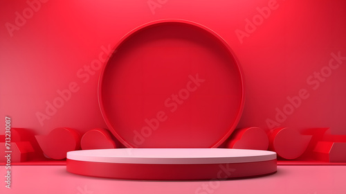 love romantic valentine pedestal or product display background