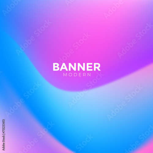 Pink background with hearts, Colorful gradient