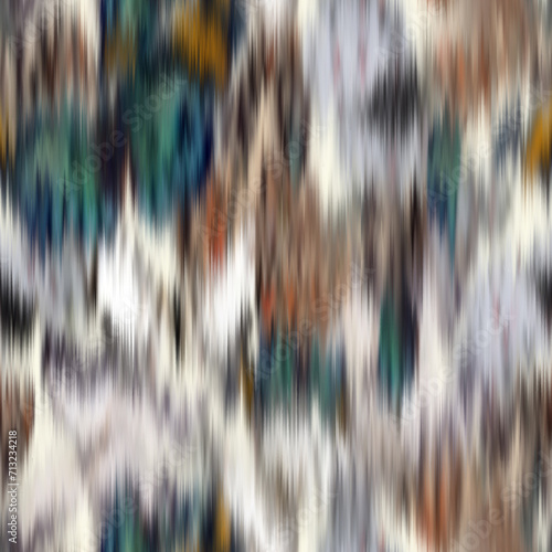 seamless pattern with blur flowers