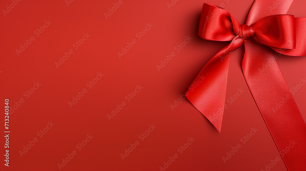 Stylish Monochrome Concept for World AIDS Day with Red Ribbon on a Captivating Isolated Background - Perfect Copy Space for Text or Promotional Content Stylish Monochrome Concept for World AIDS Day with Red Ribbon on a Captivating Isolated Background - Perfect Copy Space for Text or Promotional Content
