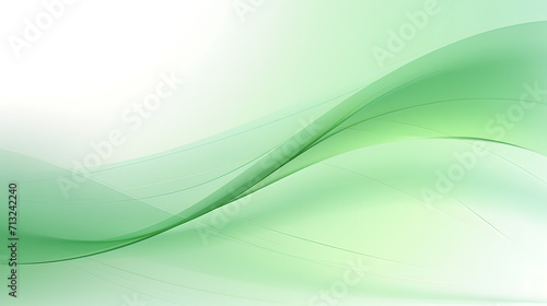 abstract green wave background