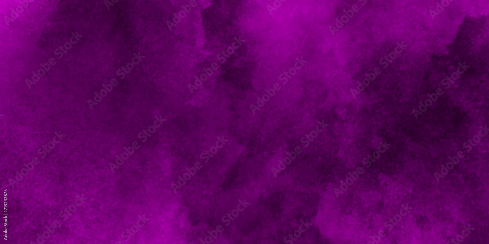 Dark purple background and dark border vignette,invitation, wallpaper, headers, website, print ads,Blur violet smoke on isolated black backgroind. Misty texture,