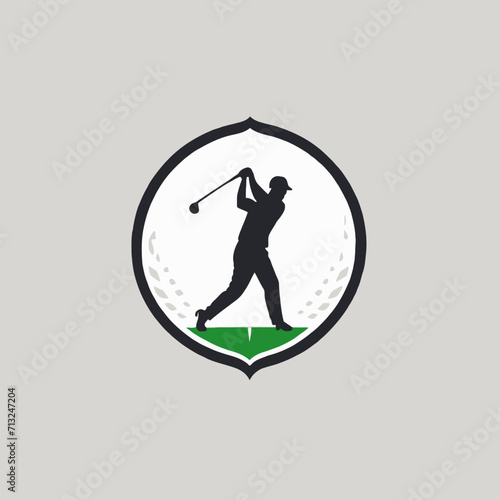 Golf Logo Design EPS Format Very Cool