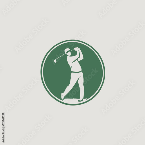 Golf Logo Design EPS Format Very Cool