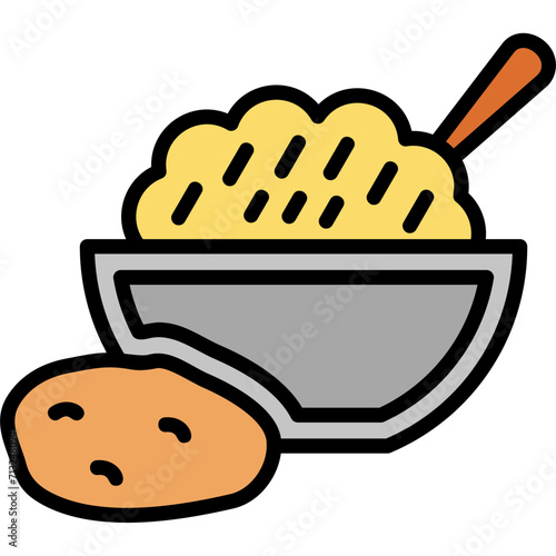 Mashed Potatoes Icon