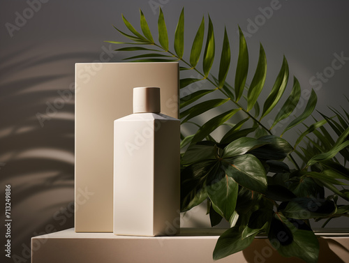 a plain shampoo dispenser mockup