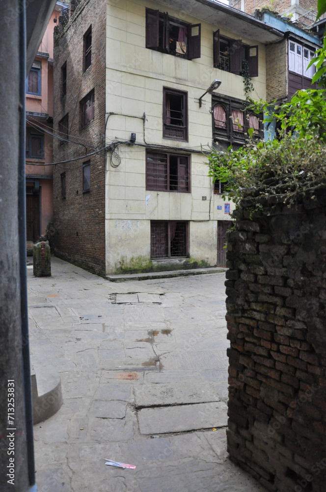 Fototapeta premium narrow street