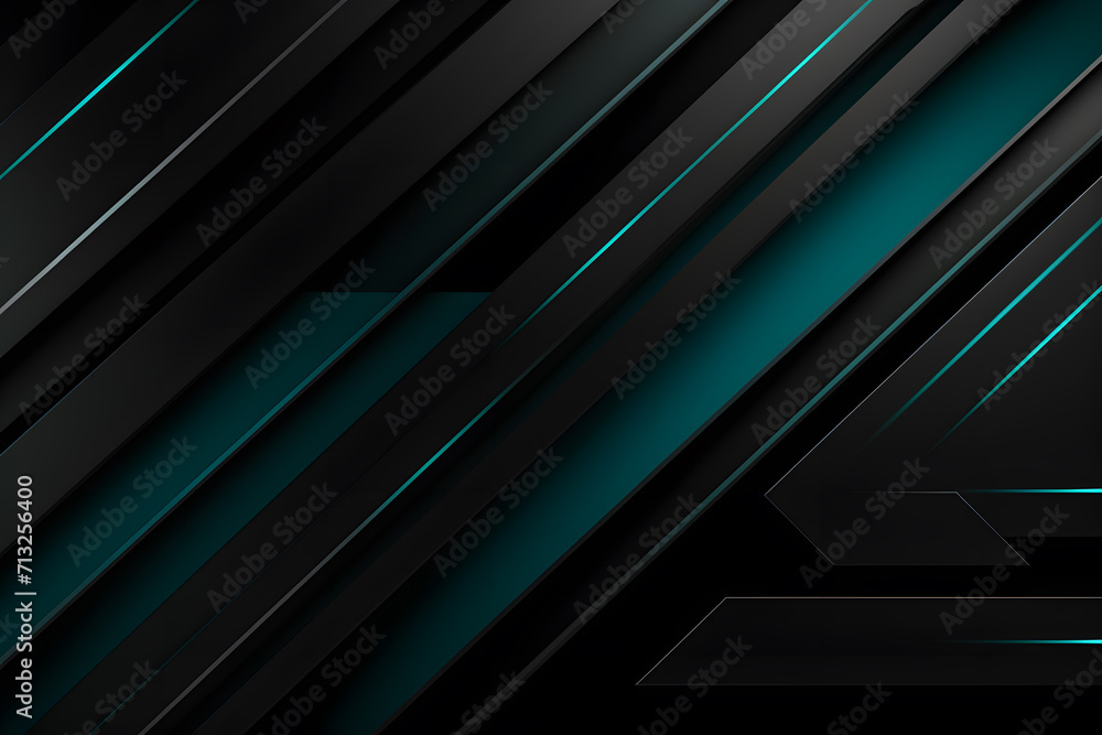 A Teal arrow design over a black background A Teal arrow design over a black background