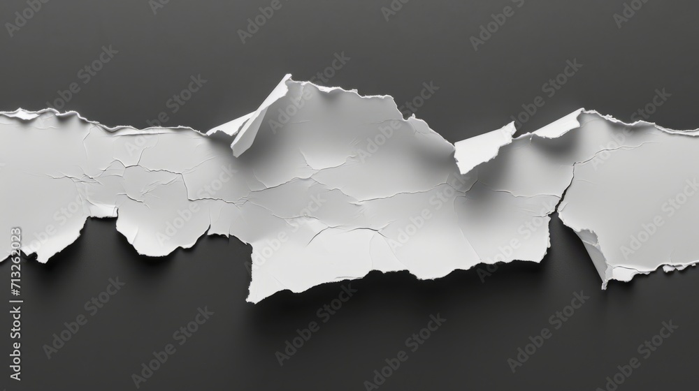 Black and White Photo of a Piece of Paper Black and White Photo of a Piece of Paper