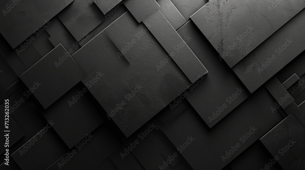 The allblack background, with its monochromatic depth and subtle grain