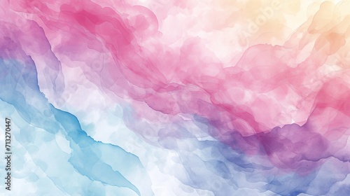 Abstract watercolor background with flowing colors background © furyon