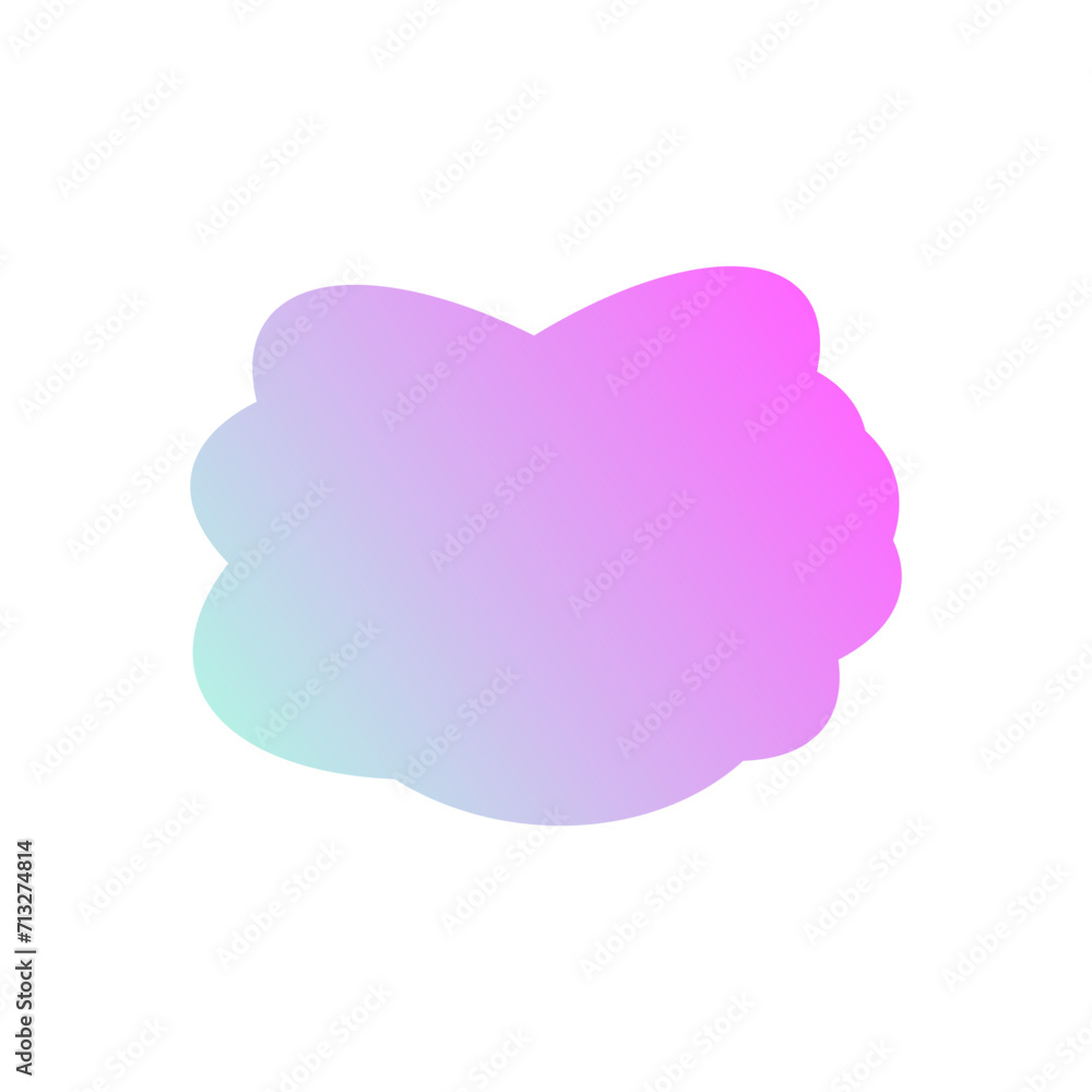 A simple cut out transparent cloud shape design element. A simple cut out transparent cloud shape design element.