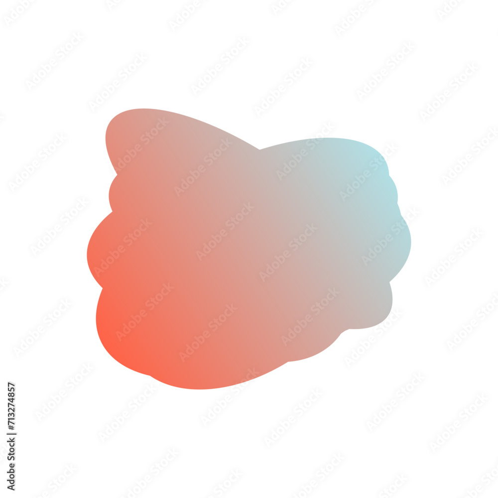 A simple cut out transparent cloud shape design element. A simple cut out transparent cloud shape design element.