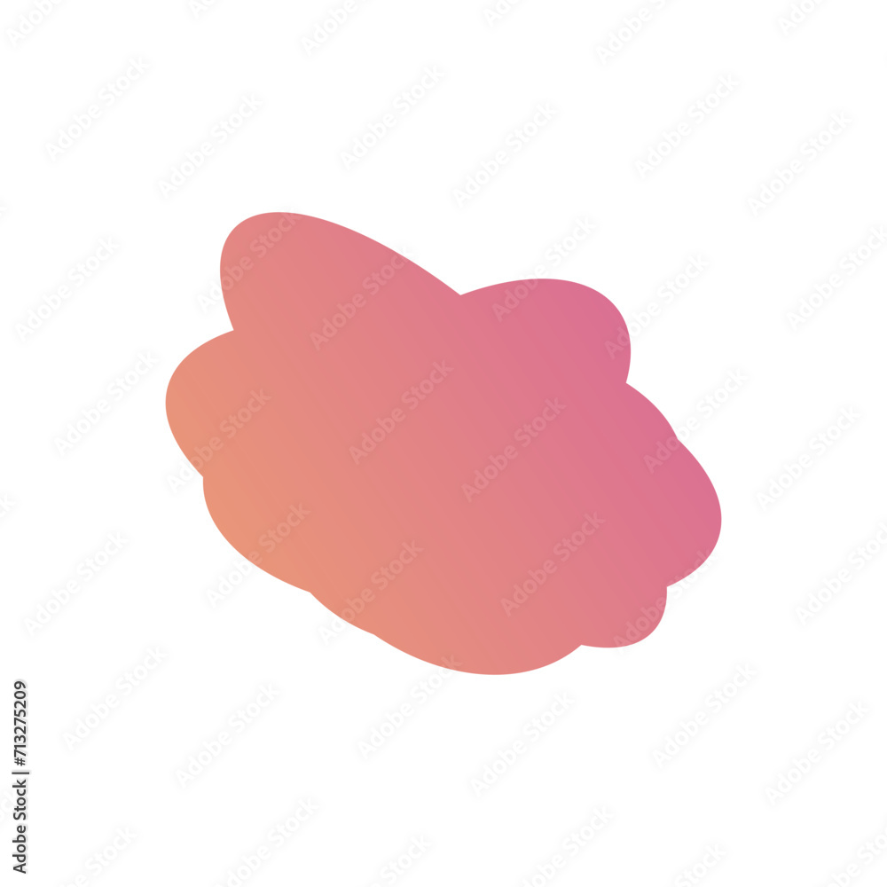 A simple cut out transparent cloud shape design element. A simple cut out transparent cloud shape design element.