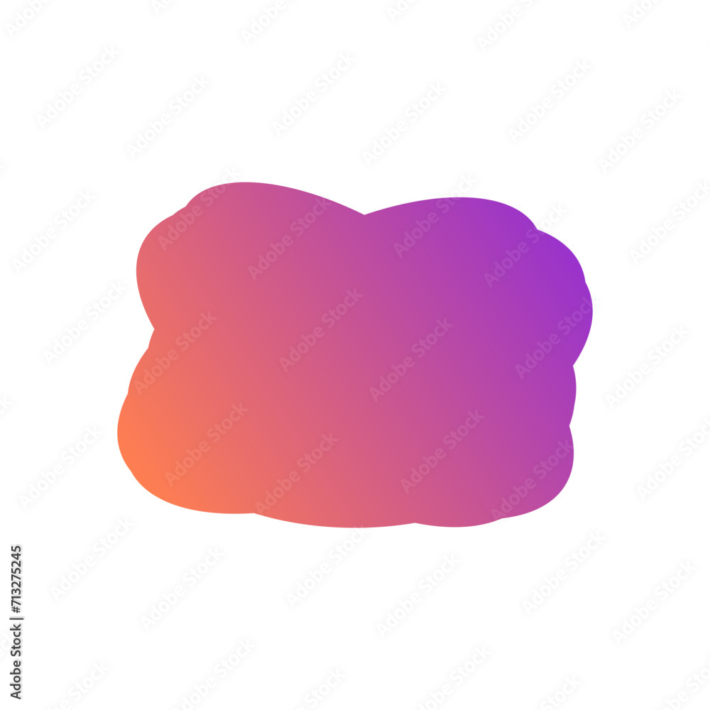A simple cut out transparent cloud shape design element. A simple cut out transparent cloud shape design element.
