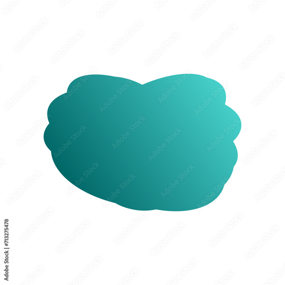 A simple cut out transparent cloud shape design element. A simple cut out transparent cloud shape design element.