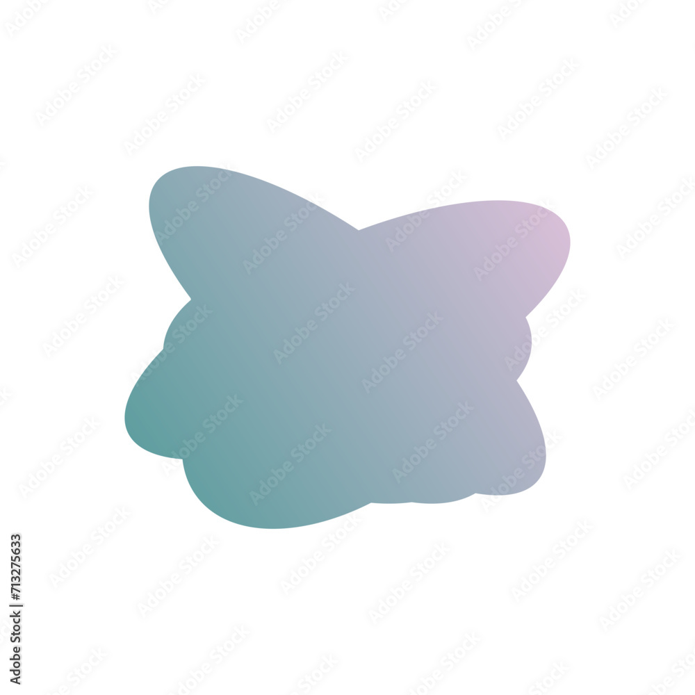 A simple cut out transparent cloud shape design element. A simple cut out transparent cloud shape design element.
