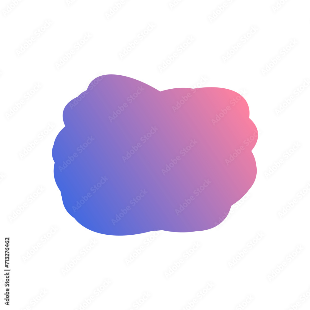A simple cut out transparent cloud shape design element. A simple cut out transparent cloud shape design element.
