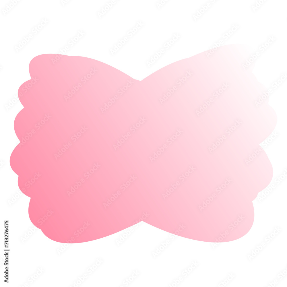 A simple cut out transparent cloud shape design element. A simple cut out transparent cloud shape design element.