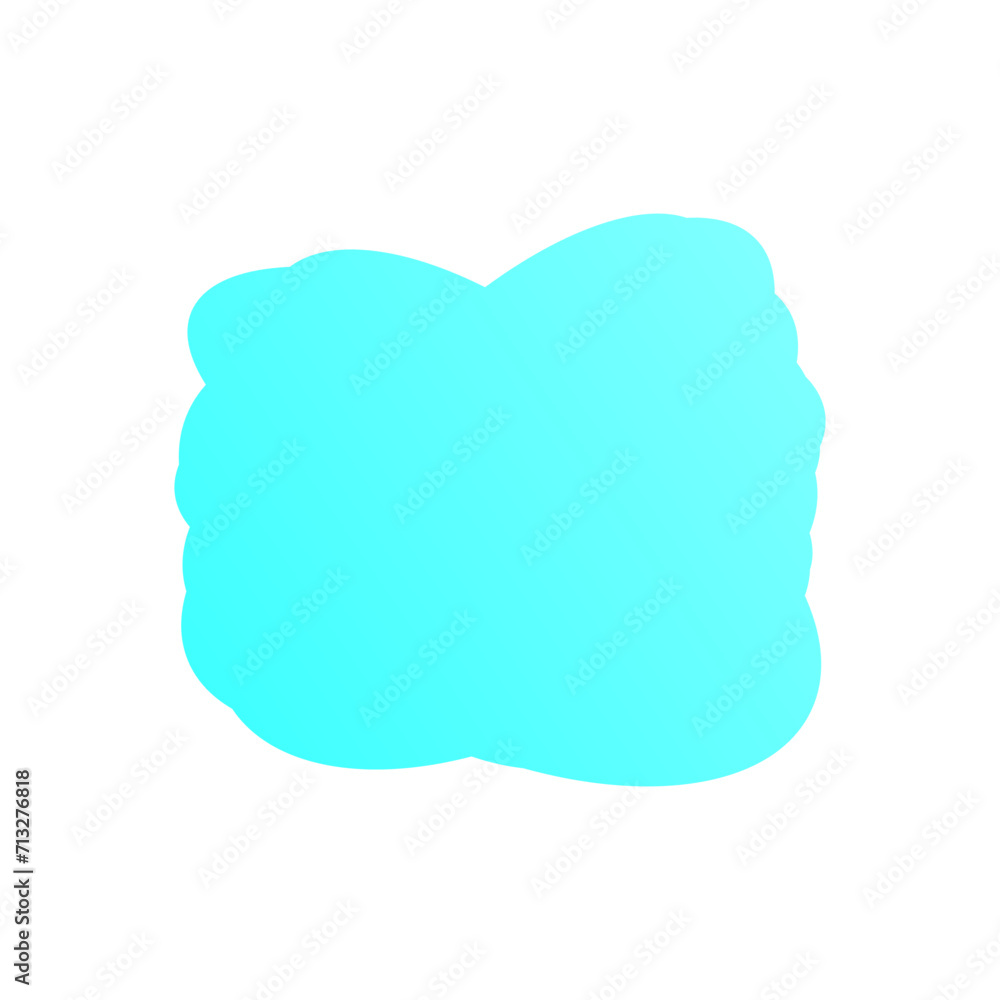 A simple cut out transparent cloud shape design element. A simple cut out transparent cloud shape design element.